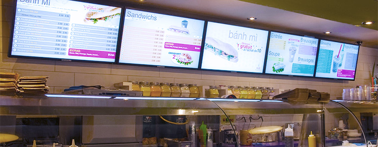 Преимущества мультимедийных экранов