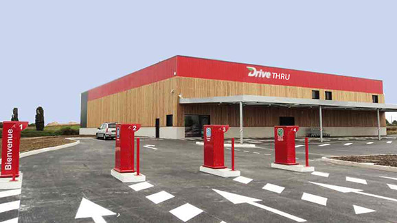 Система Drive Thru для ритейла