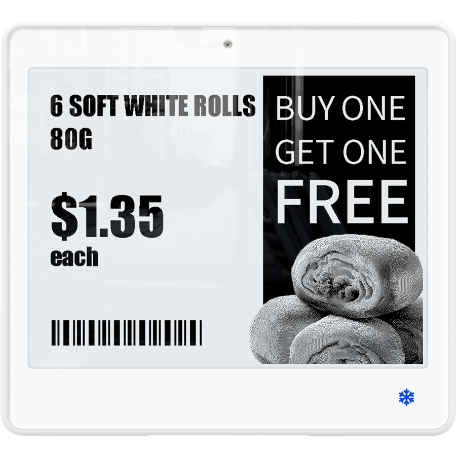 Электронный  ценник 4,2-дюйма,  для холодильников