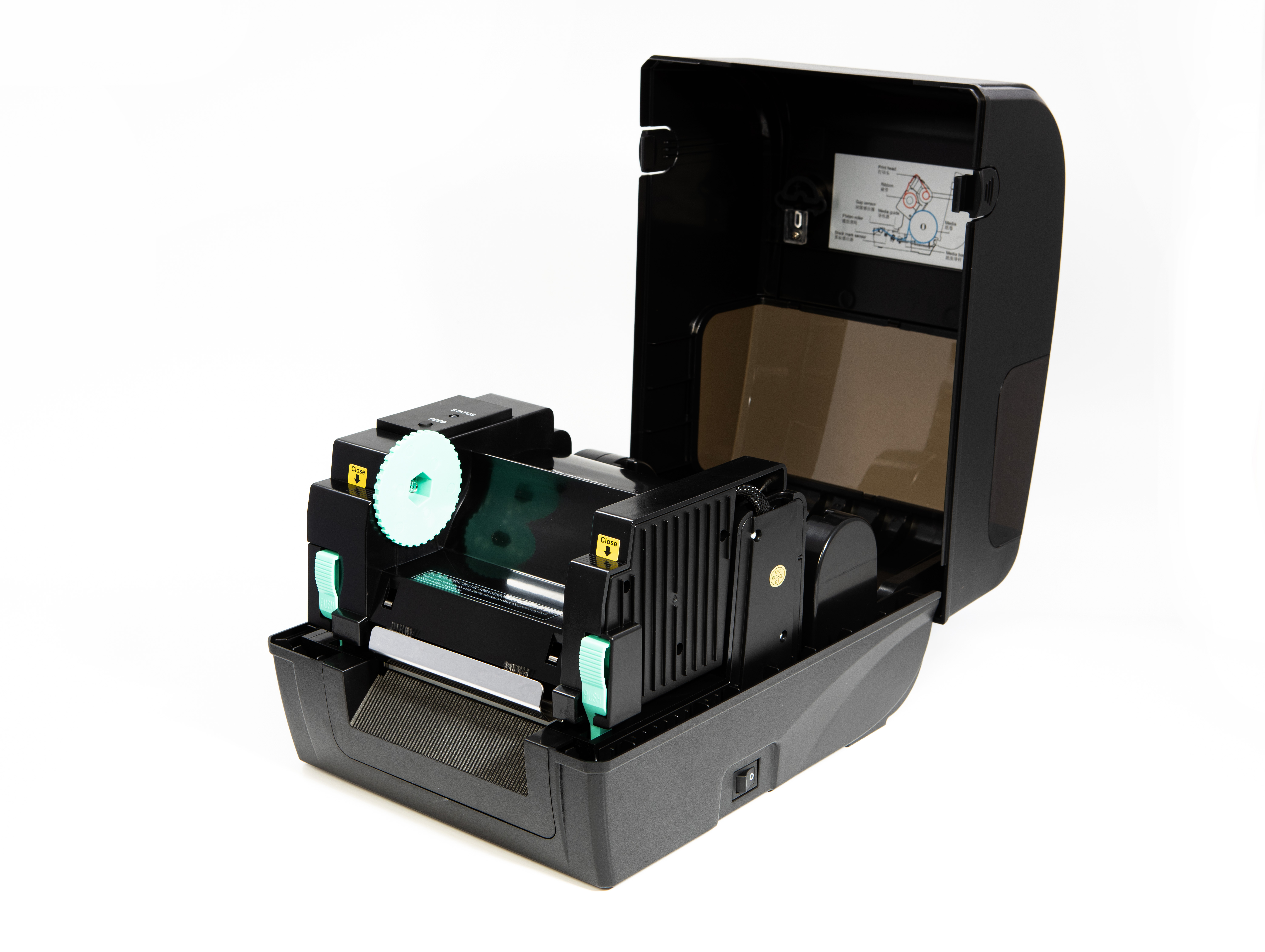 Принтер этикеток G-SENSE TT437B с отрезчиком